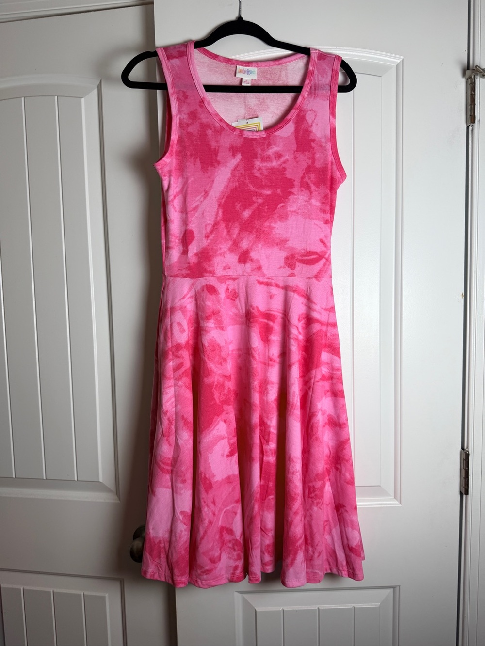 NWT Pink Tie-Dye Sleeveless Nicki Dress
